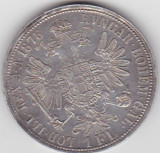 AUSTRIA UNGARIA 1 Florin 1878, Europa, Argint