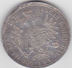 AUSTRIA UNGARIA 1 Florin 1878