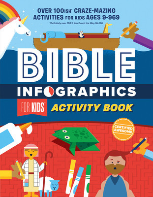 Bible Infographics for Kids Activity Book: Over 100-Ish Craze-Mazing Activities for Kids Ages 9 to 969 foto