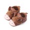 Pantofi maro cu design de animalut pentru fetite (Marime Disponibila: 9-12 luni
