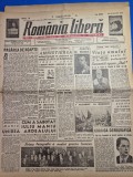 ziarul romania libera 29 noiembrie 1945 - cum a sabotat iuliu maniu unirea ardealului