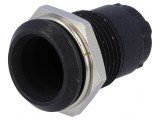 Montură LED 10mm &Icirc;ncastrată Metalică Neagră
