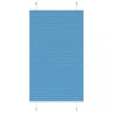 vidaXL Jaluzea plisată albastru 70x100 cm Lățime țesătură 69,4 cm