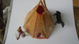 bnk jc Timpo Toys - indian cu cal si cort