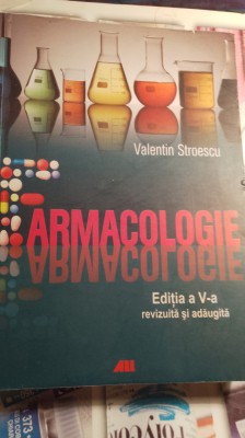 Farmacologie,Ed v,Valentin stroescu / 0013 foto