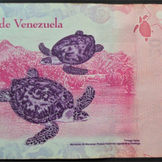 Bancnota 20 BOLIVARES - VENEZUELA, anul 2011 *cod 728