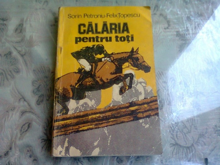 CALARIA PENTRU TOTI - SORIN PETRONIU