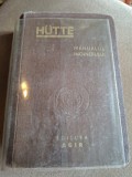 Hutte - Manualul Inginerului Vol. I