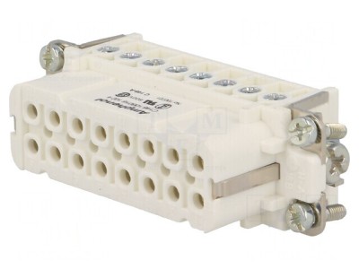 Conector HDC Inserturi Contact Mamă 16PIN 16PE foto