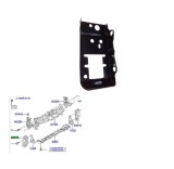 Suport Trager, panou central fata MAZDA 2 Hybrid, 01.2022-; TOYOTA YARIS (XP210), 02.2020-, partea dreapta, metal,