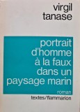 Portrait d'homme a la faux dans un paysage marin - 1976 - Virgil Tanase (AH219)