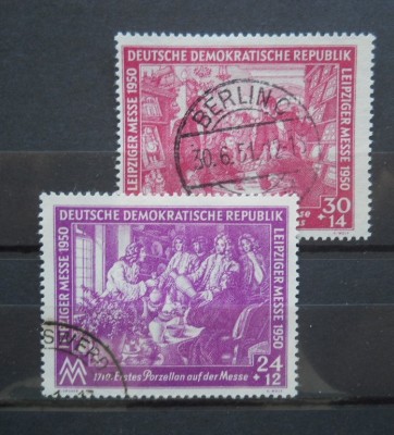 1950 SERIE GERMANIA, DDR foto