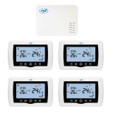 Termostat Inteligent WiFi PNI CT440 Wireless 4 Zone Control prin Tuya Smart