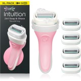 Wilkinson Sword Intuition 2in1 Ultra Moisture Razor aparat de ras + rezervă 5 pc