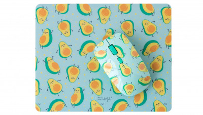 Pachet Wondee Mr Wonderful Mouse si Mouse Pad 2 in 1 cu design avocado - RESIGILAT foto