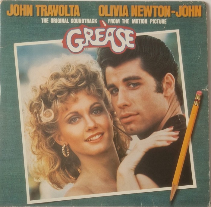 Various &lrm;&ndash; Grease (The Original Soundtrack From The Motion Picture) _ VG / VG dublu vinil , 2 x LP , discuri muzica pop rock, disco_RSO, Olanda, 1978