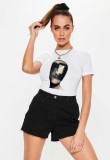 Cumpara ieftin Tricou dama alb - Dali - Globul - XL