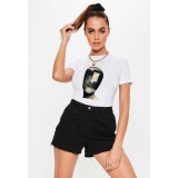 Tricou dama alb - Dali - Globul - S