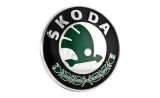 Cumpara ieftin Emblema auto Skoda Octavia 2 2004-2013, Fabia 2 2007-2015, Roomster Praktik 2006-, Superb 2002-2008, Yeti 2009-2013, logo fata