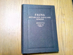 FAUNA R P R*Vol.VIII, Fasc. 3 - INSECTA - HOMOPTERA - PSYLLOIDEA - E. Dobrescu foto
