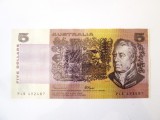 Australia 5 Dollars 1985 UNC,bancnota din imagini la cel mai mic pret