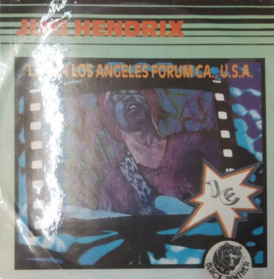 LP: JIMI HENDRIX - LIVE IN LOS ANGELES FORUM CA, ELECTRECORD, RO 1988, EX/VG++ foto