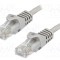 Cablaj Patch Cord U/UTP 5e CCA gri 2m RJ45 - LOGILINK