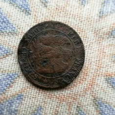 FRANȚA 2 CENTIMES 1862 K