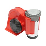 Claxon auto 12V tip melc cu compresor inclus pentru semnal puternic