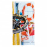 Cumpara ieftin Prosop de plaja Nautical Focus, Oyo Concept, 70x140 cm, policoton, multicolor