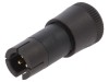 Conector Circular Mufă 3 PIN Aurit 3A