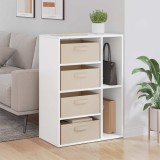 vidaXL Bufet cu sertar Alb 60 x 33,5 x 84 cm 8000468