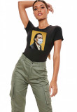 Cumpara ieftin Tricou dama negru - Dali in Pandemie - L, THEICONIC