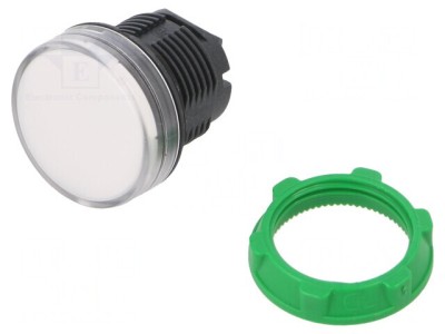 Lumină de control albă 22mm Harmony XB5 IP66 foto
