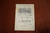 E. Mezzetti - 21 coruri pentru cor mixt, voci egale si voci barbatesti (1909)