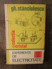 EXPERIENTE DE ELECTRICITATE-GH.STANCIULESCU foto