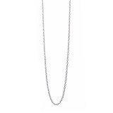 Colier din argint 925 cu zale patrate, eMazing, lungime 38 cm