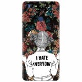Husa silicon pentru Huawei Y9 2018, I Hate Everyone