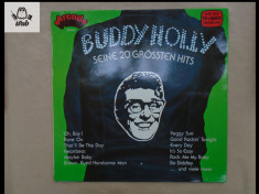 Buddy Holly - 20 de melodii - disc vinil Germany foto