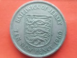JERSEY-10 NEW PENCE 1980