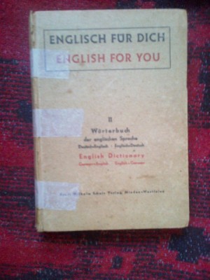 w2 Englisch fur dich - English for you foto