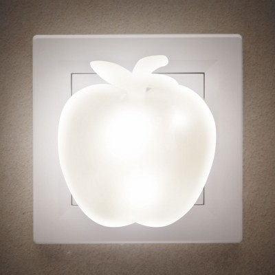 Lumină de veghe model măr (alb cald) 20295A foto