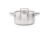 Cratita Inox Zilan ZLN1313, 2.5L, 20cm, Inductie/Gaz/Electric, Manere Nituite, Compatibila Masina de Spalat Vase
