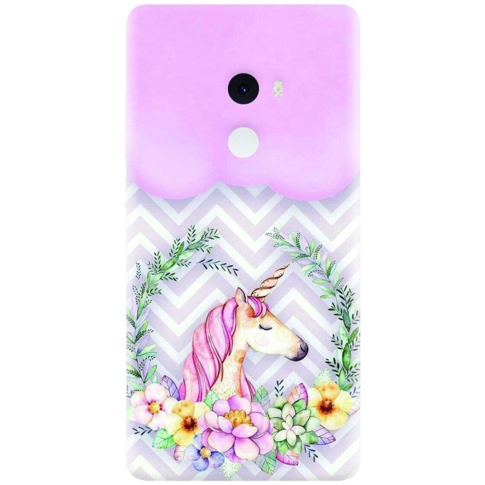 Husa silicon pentru Xiaomi Mi Mix 2, Aesthetic Unicorn