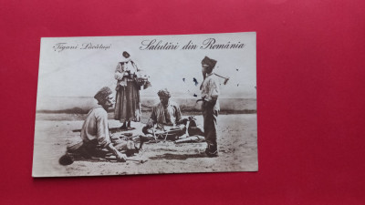Bucuresti Salutari din Romania Etnic Zigeuner Tigan cig&amp;aacute;ny gypsi Tigani Lacatusi foto