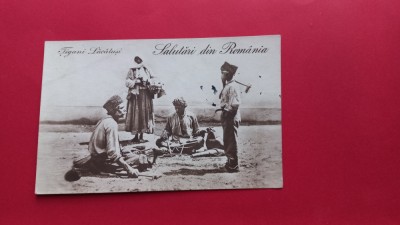 Bucuresti Salutari din Romania Etnic Zigeuner Tigan cig&amp;aacute;ny gypsi Tigani Lacatusi foto