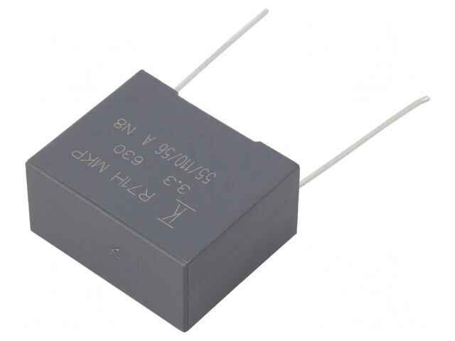 Condensator cu Polipropilenă 3,3uF THT &plusmn;10%