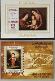 BC831, Lot 4 colite picturi, arta, tari diverse (2 poze)