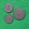 Monede 10 bani 1954, 10 bani 1956 si 25 bani 1952