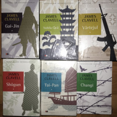 James Clavell - SAGA ASIATICA completa-11 volume foto